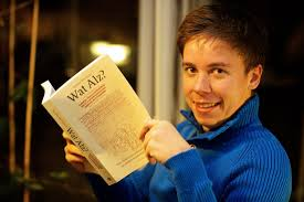 kasper bormans met boek